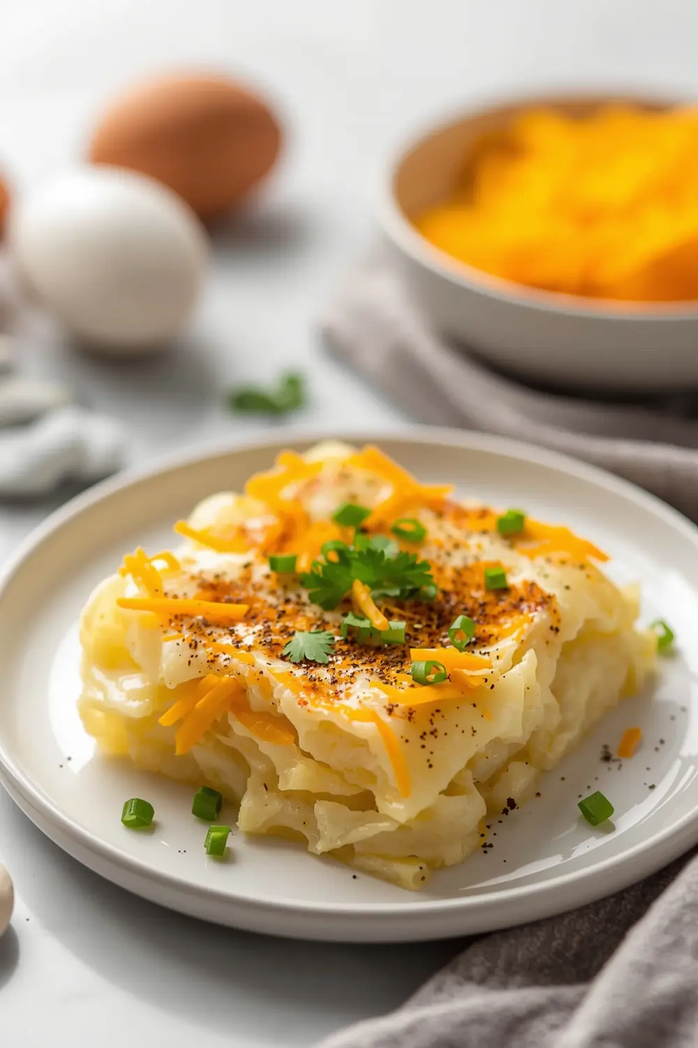 Easter scalloped potatoes