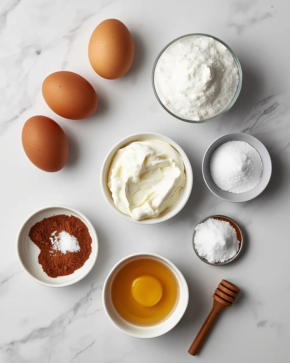 Ingredients for Easter tiramisu
