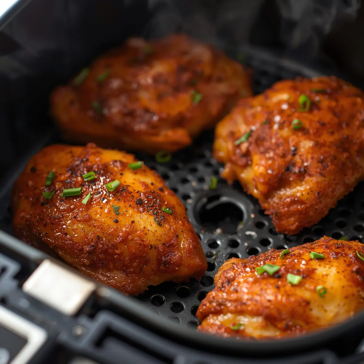 Cooking instructions for air fryer chicken thighs
