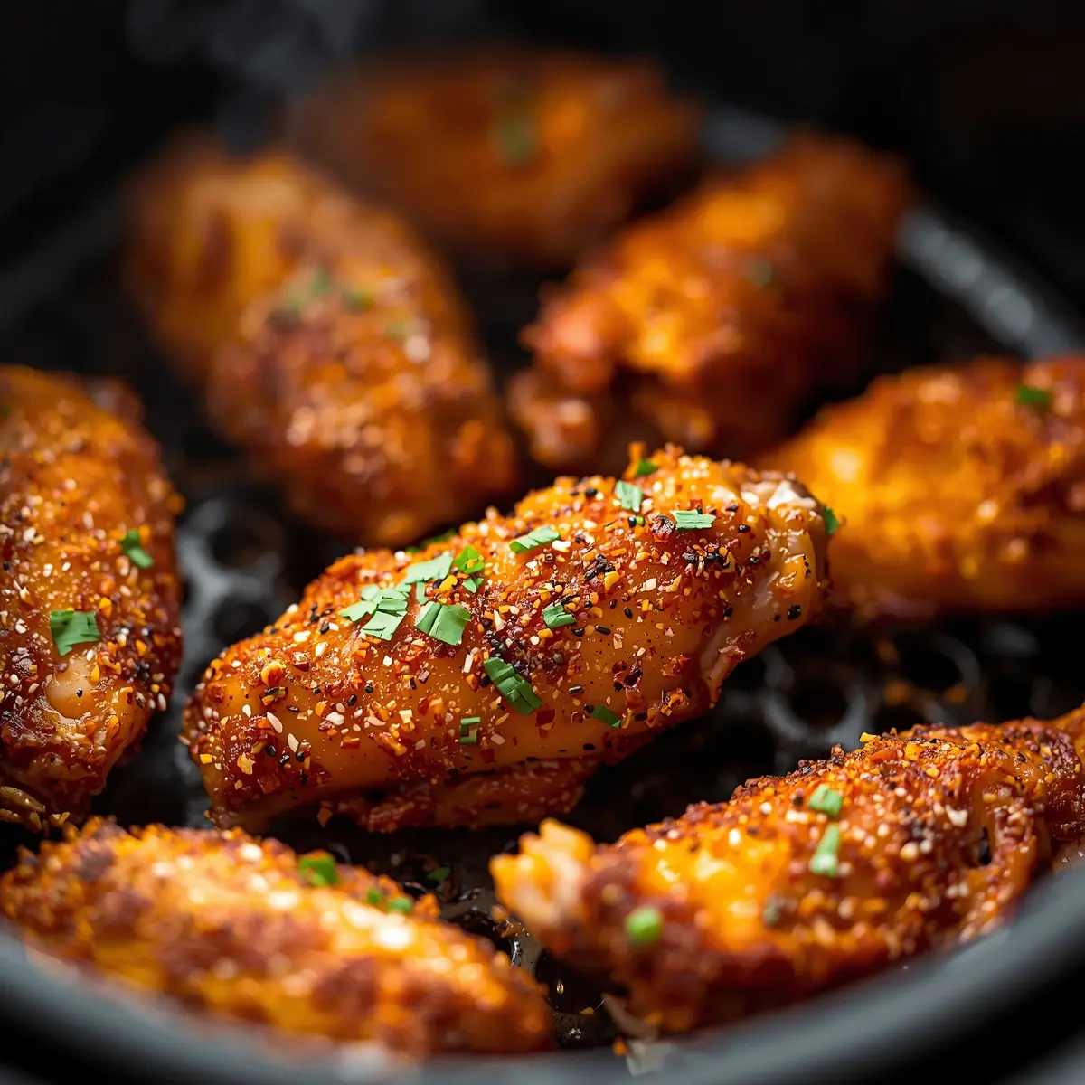 Cooking instructions for air fryer chicken wings