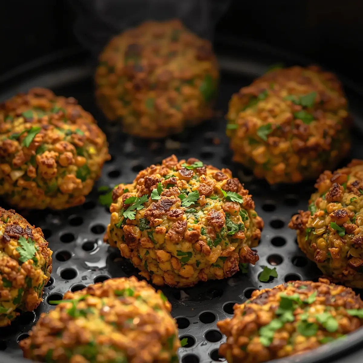 Cooking instructions for air fryer falafel
