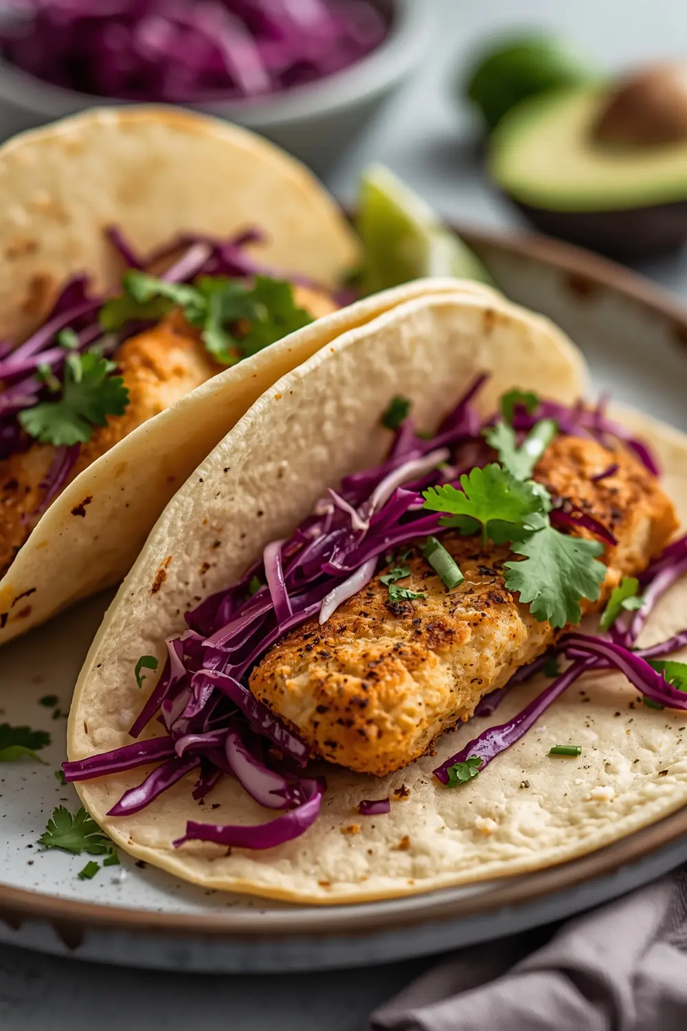 air fryer fish tacos