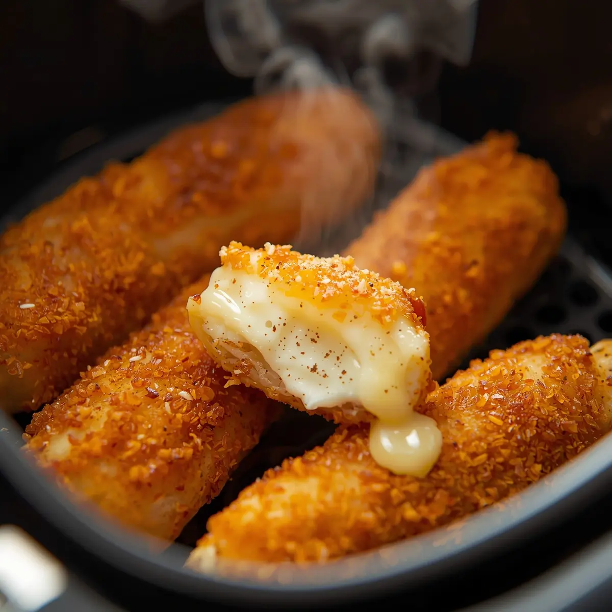 Cooking instructions for air fryer mozzarella sticks