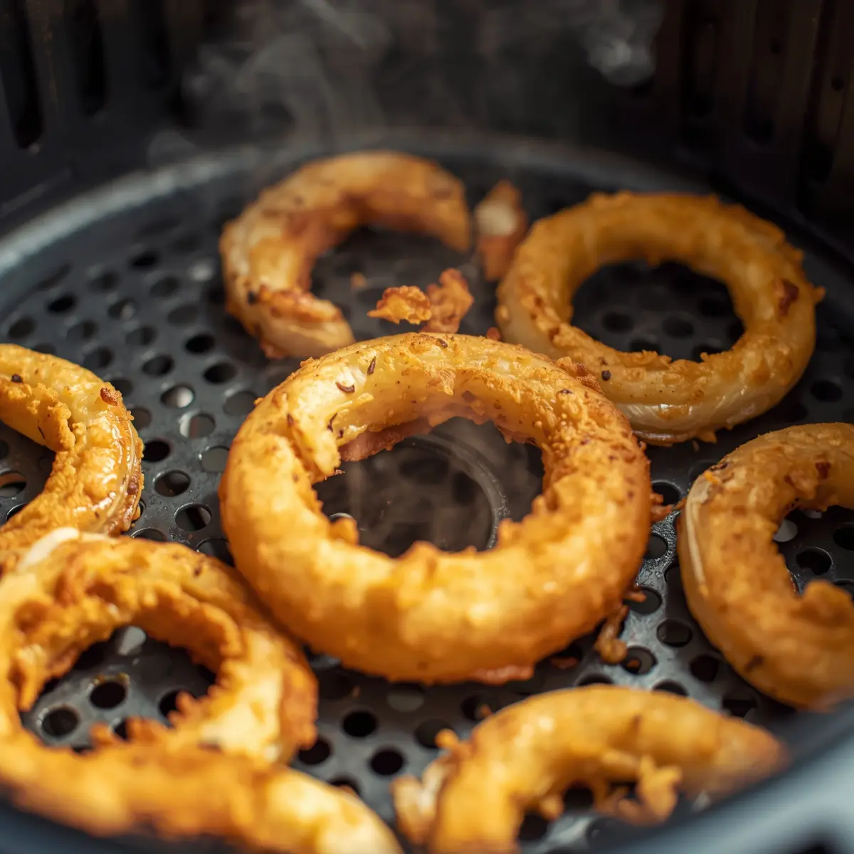 Cooking instructions for air fryer onion rings