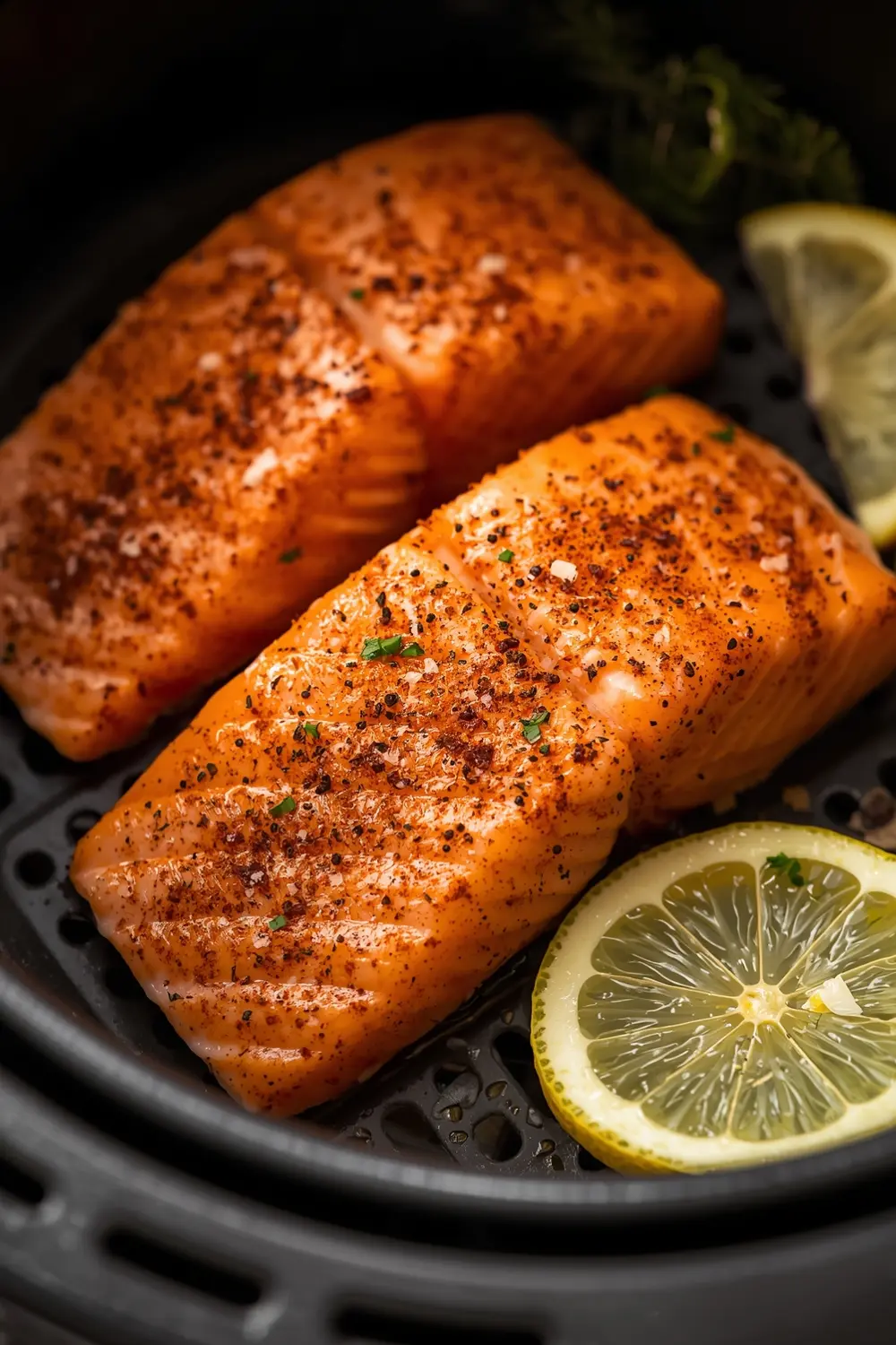 air fryer salmon