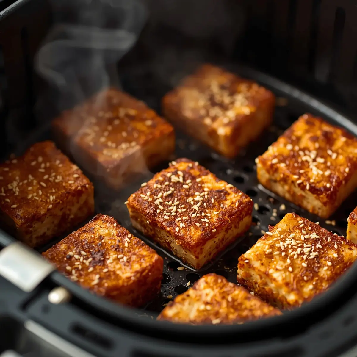 Cooking instructions for air fryer tofu