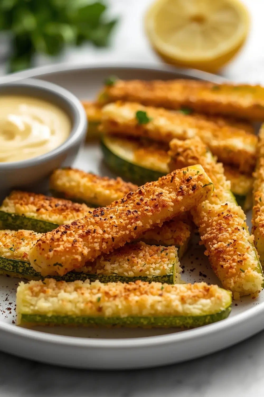 air fryer zucchini fries