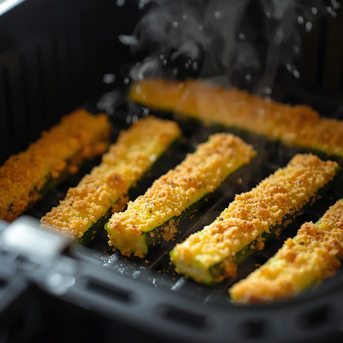 Cooking instructions for air fryer zucchini fries