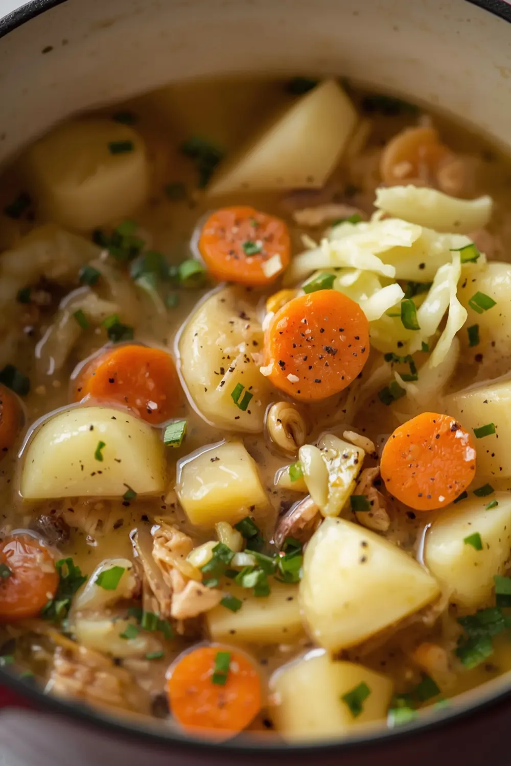 cabbage and potato soup