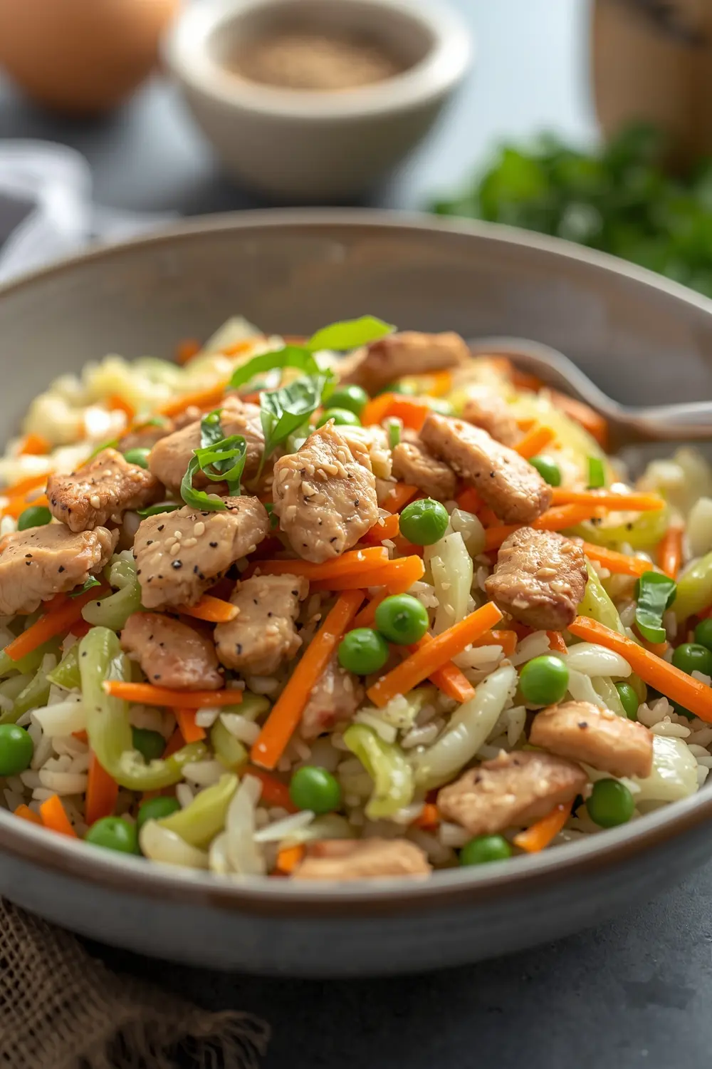 cabbage fried rice