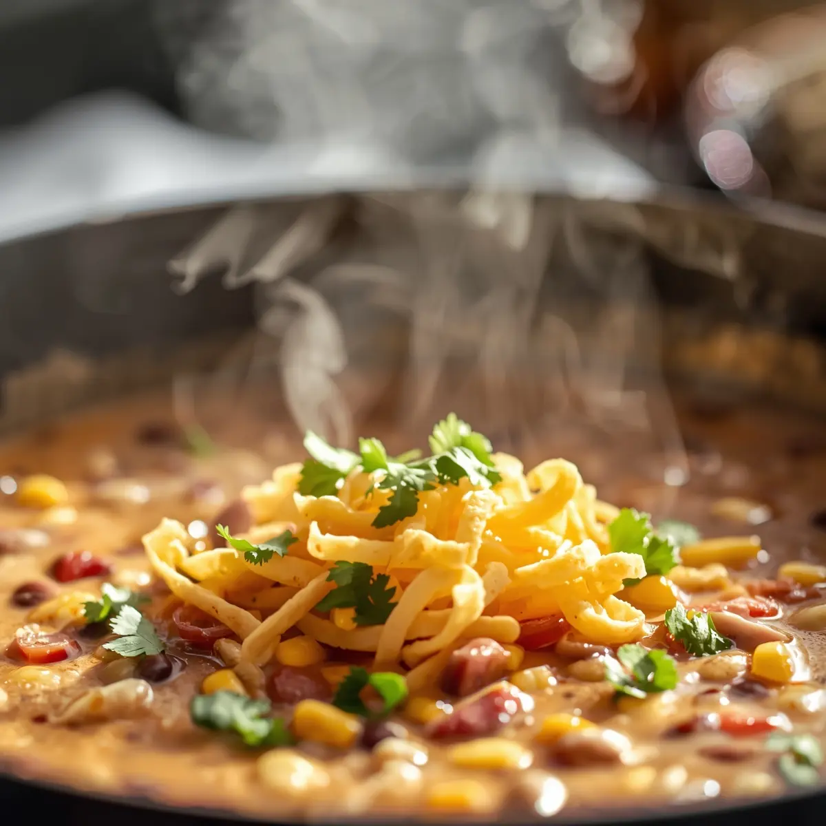 Cooking instructions for chicken tortilla soup