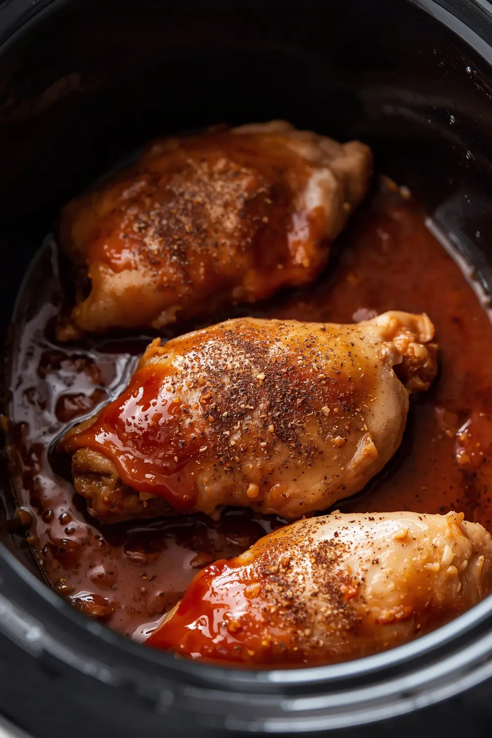 crockpot BBQ chicken