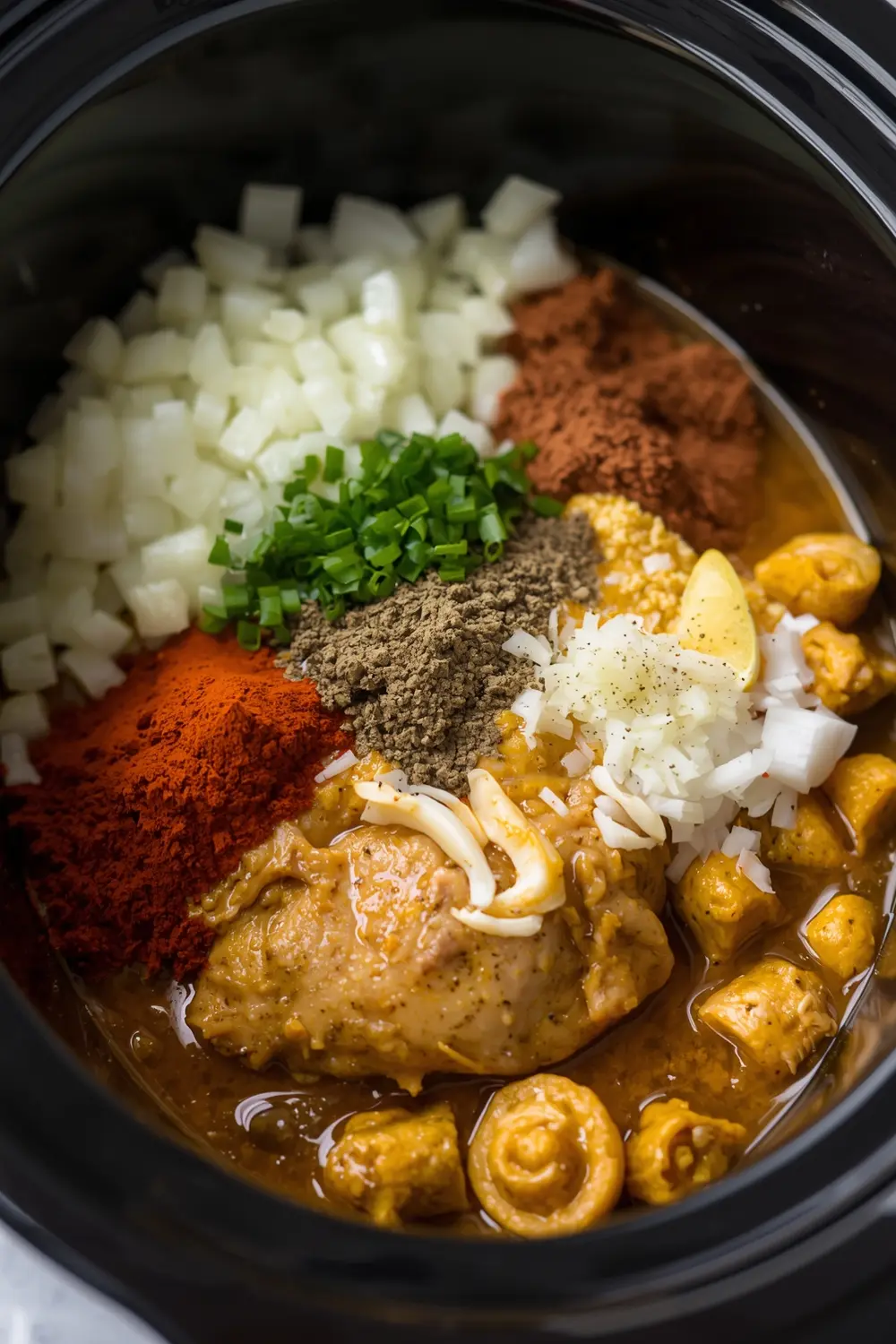 crockpot chicken curry