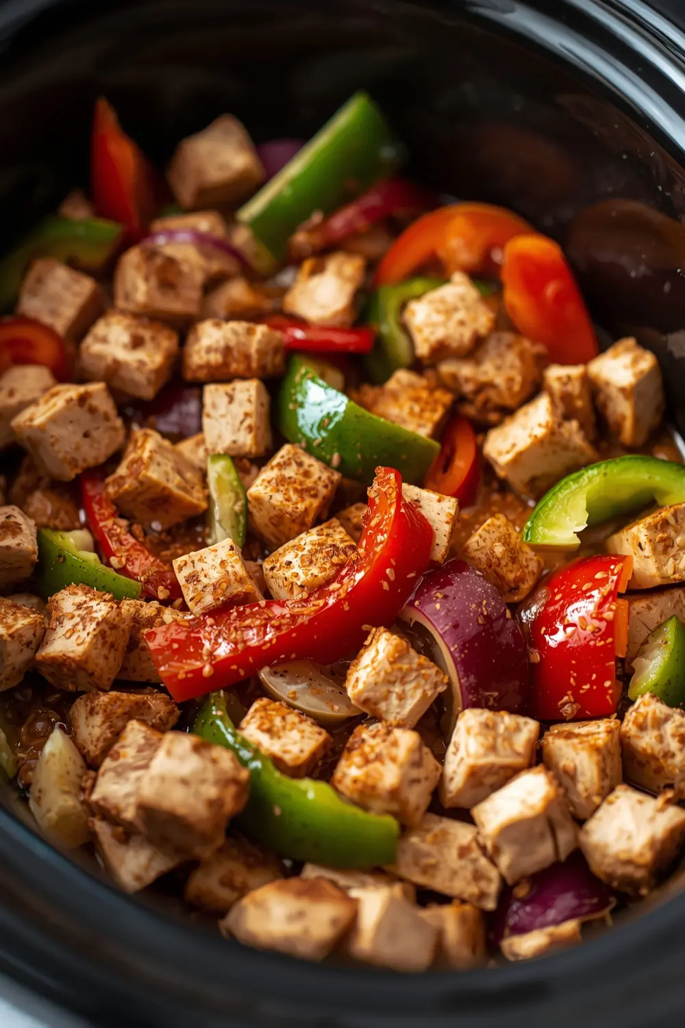 crockpot chicken fajitas