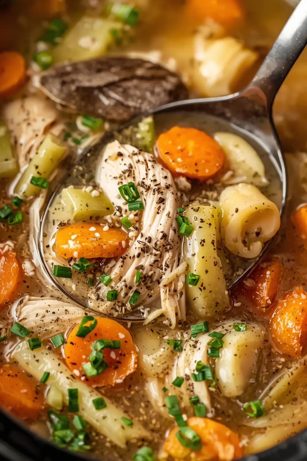 crockpot chicken noodle soup