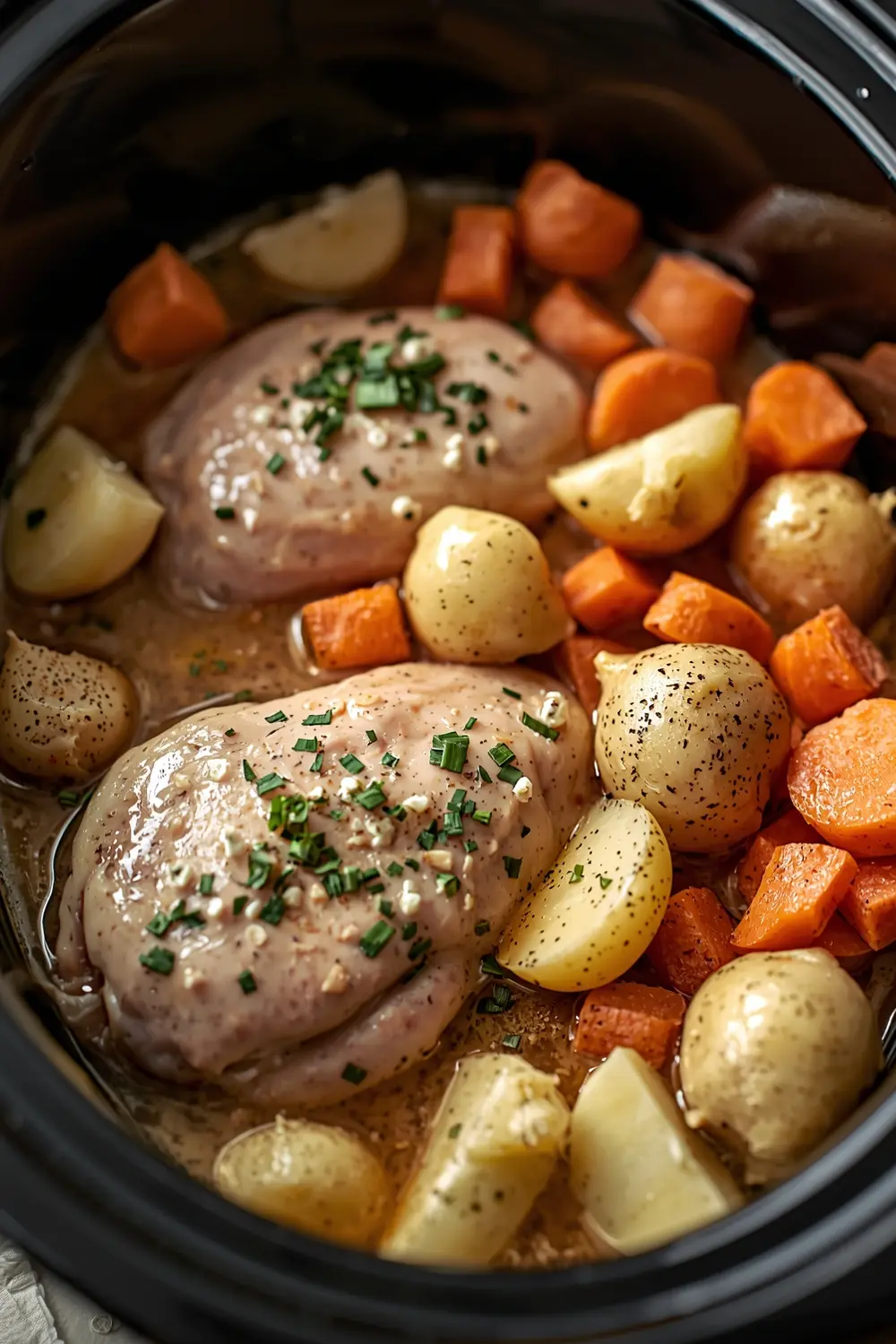 crockpot cream cheese chicken