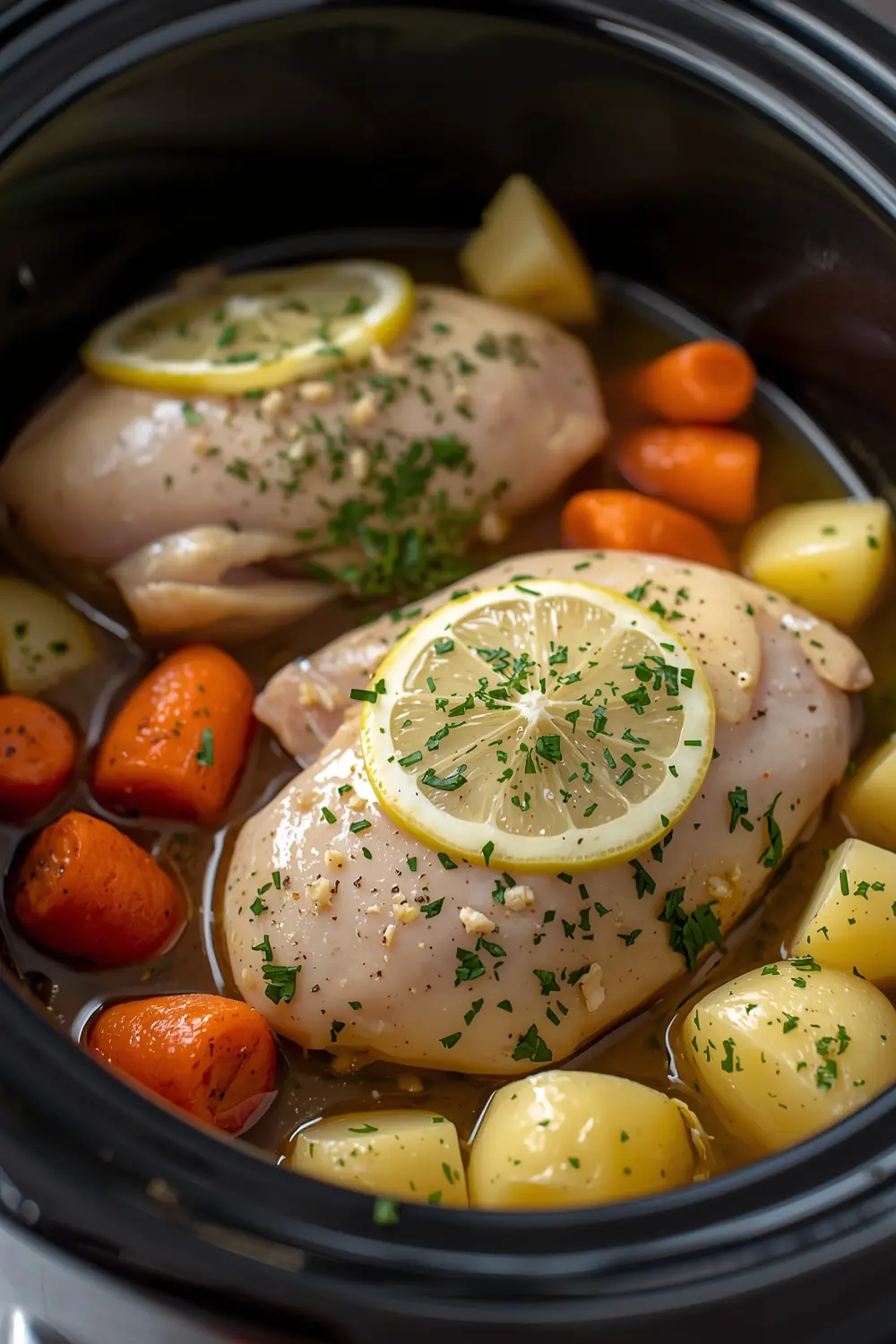 crockpot lemon chicken