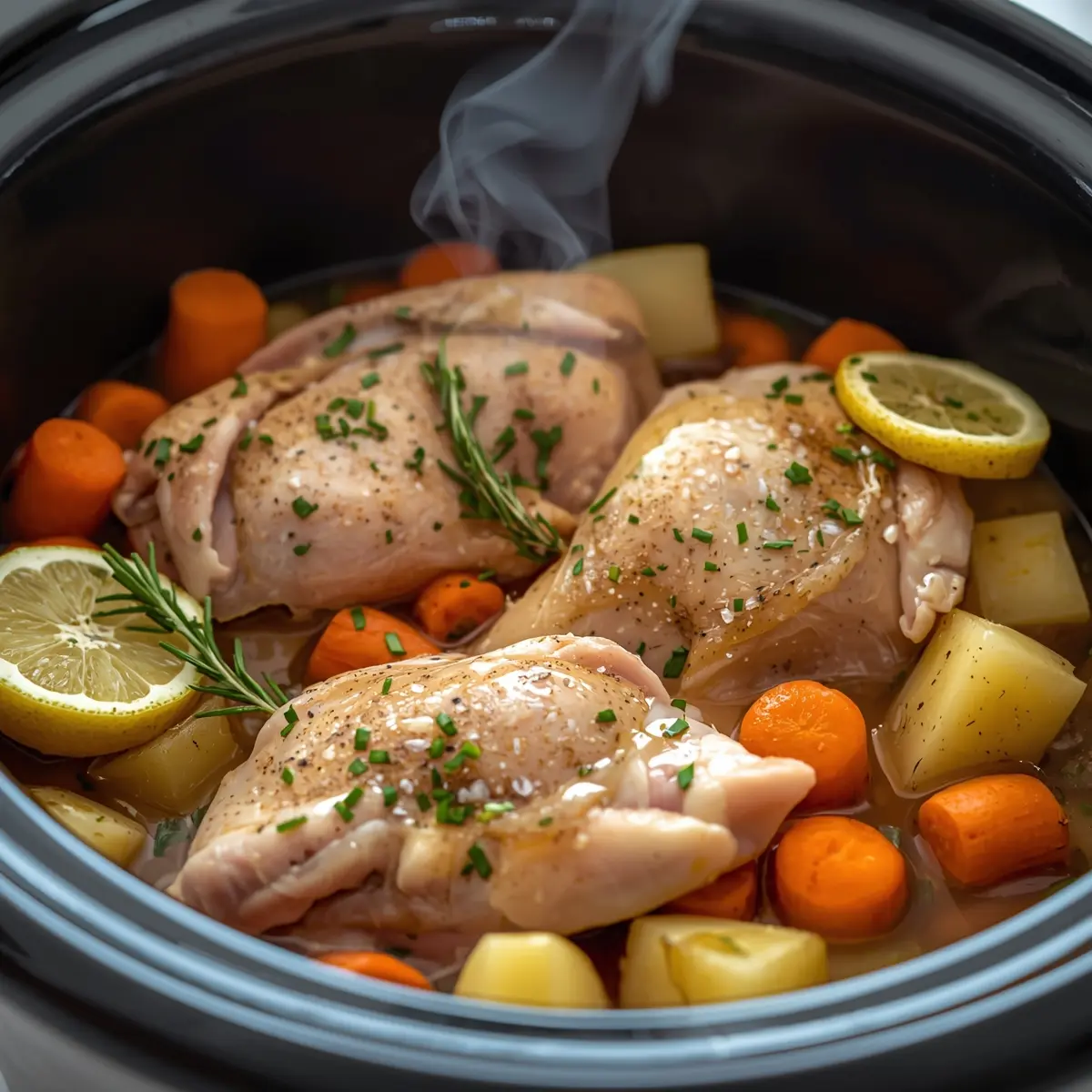 Cooking instructions for crockpot lemon chicken