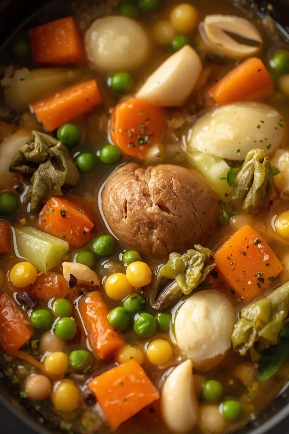 crockpot vegetable soup