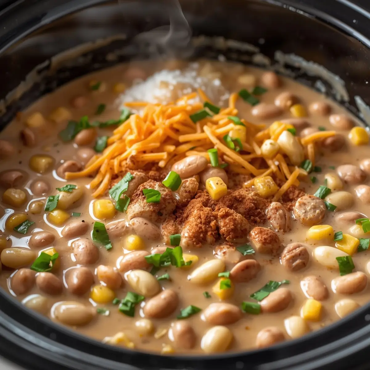 Cooking instructions for crockpot white chicken chili
