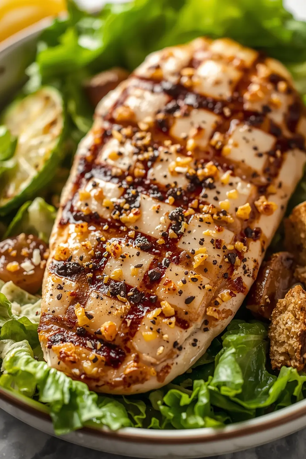 grilled chicken caesar salad