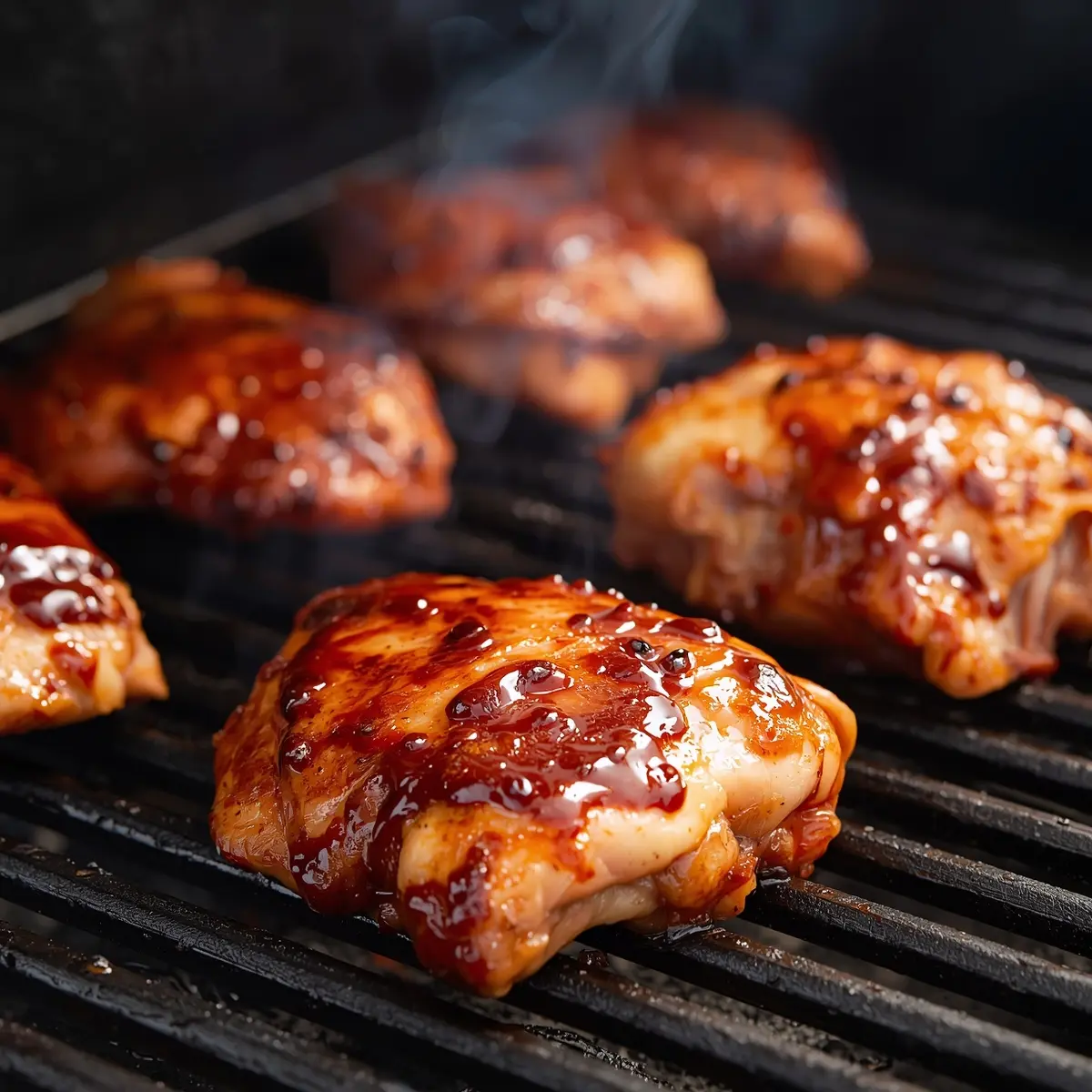 Cooking instructions for grilled chicken thighs
