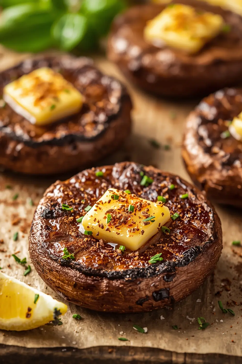 grilled portobello mushrooms