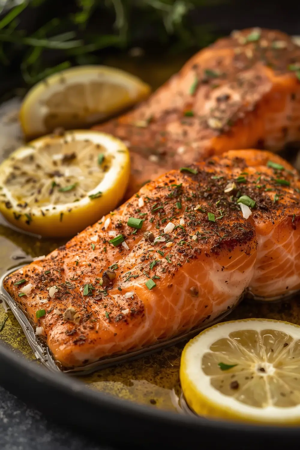 grilled salmon