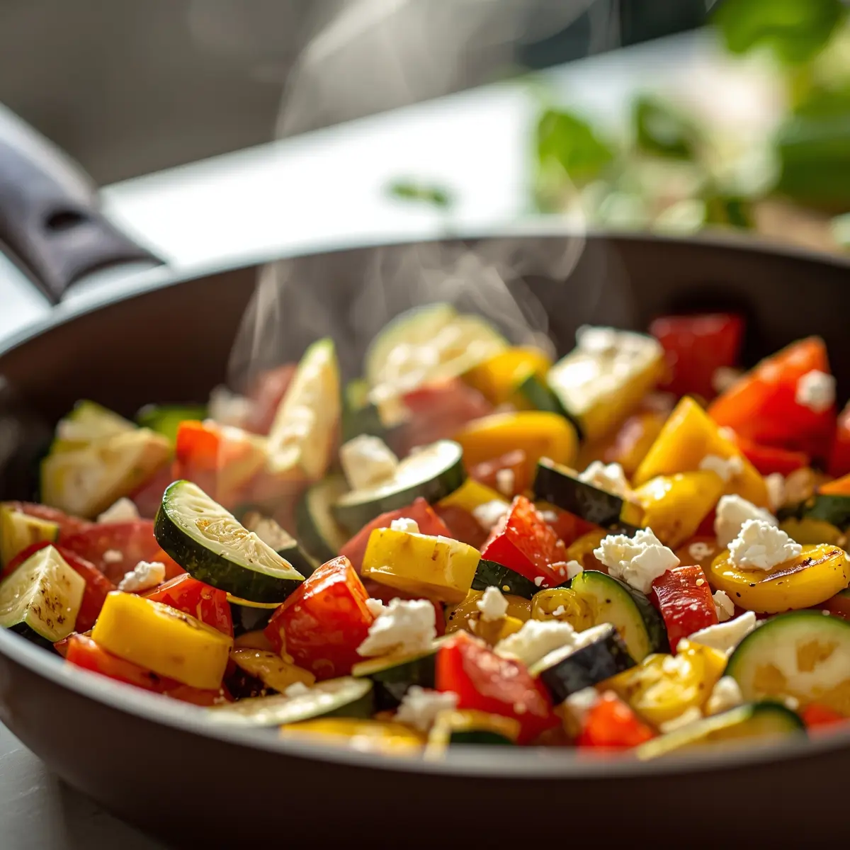 Cooking instructions for grilled vegetable platter