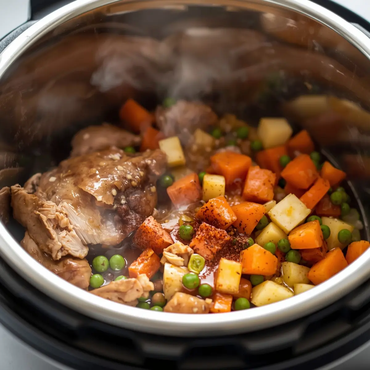 Cooking instructions for instant pot chicken
