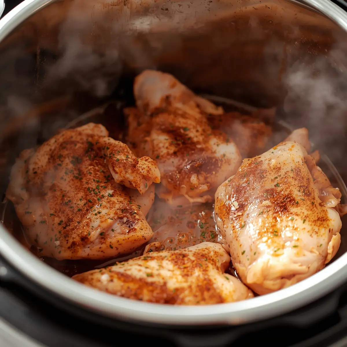 Cooking instructions for instant pot chicken thighs