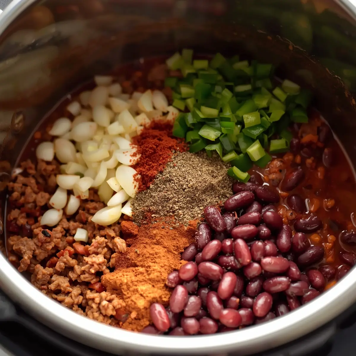 Cooking instructions for instant pot chili