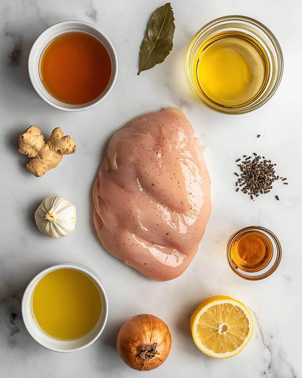 Ingredients for instant pot turkey breast