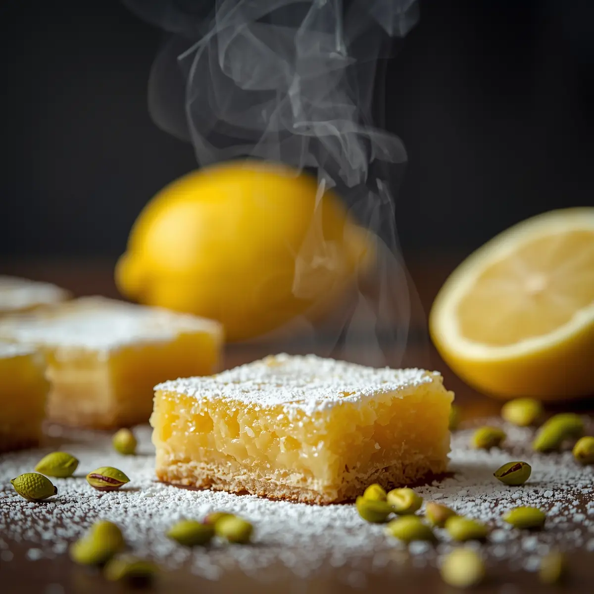 Cooking instructions for lemon bars