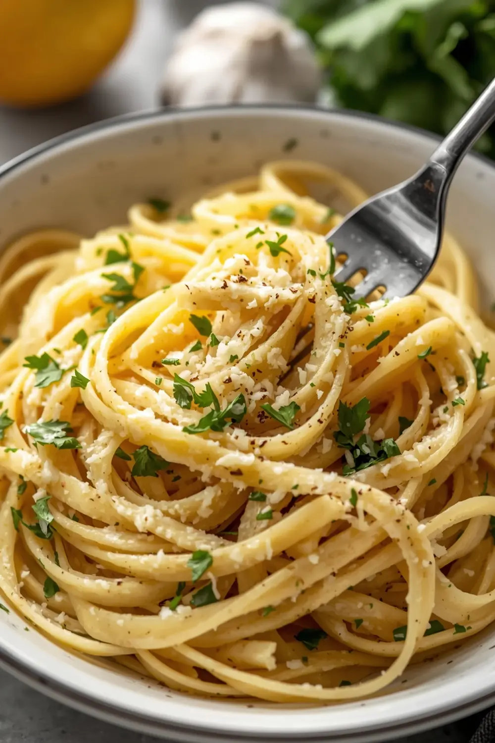 lemon cream pasta