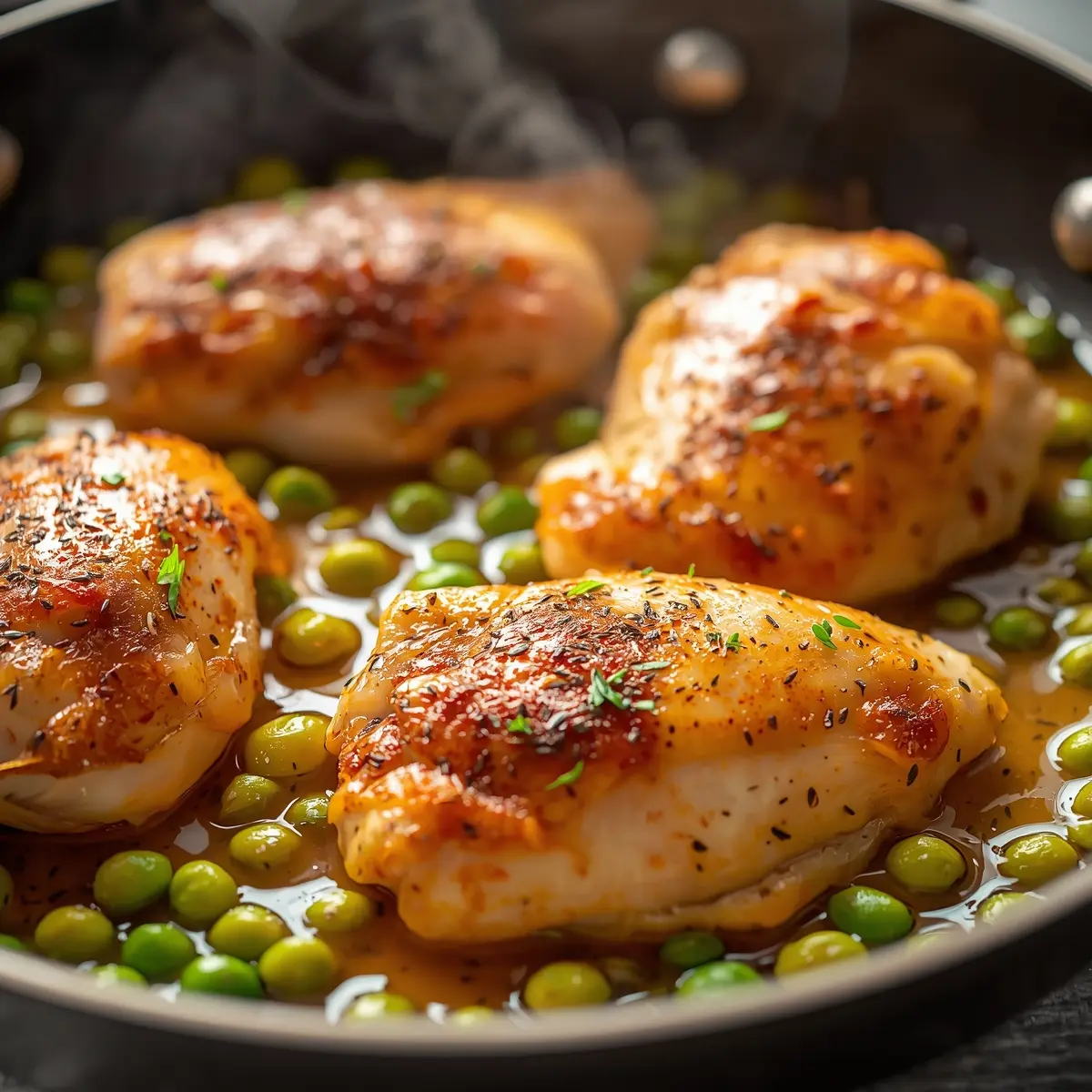 Cooking instructions for lemon garlic butter chicken