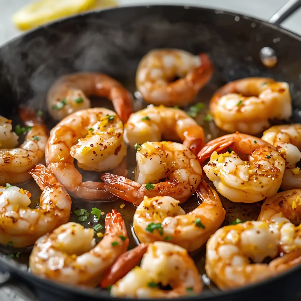 Cooking instructions for lemon garlic shrimp