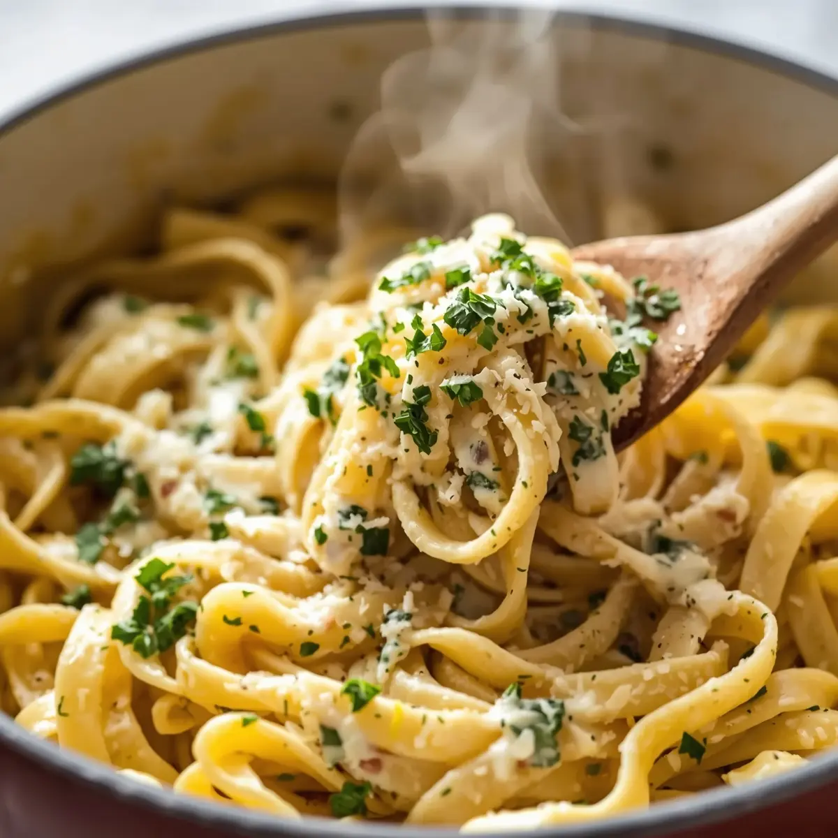 Cooking instructions for lemon pasta