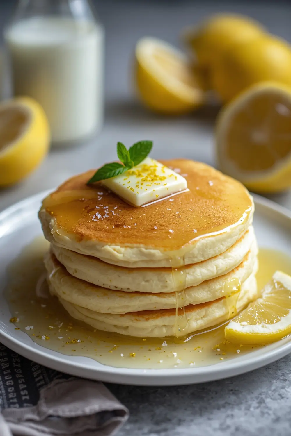 lemon ricotta pancakes