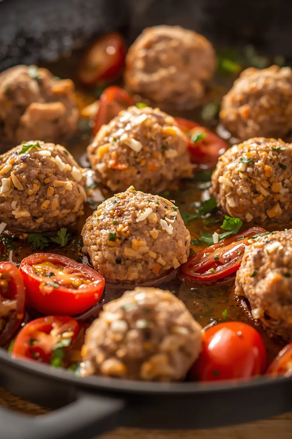 sheet pan turkey meatballs