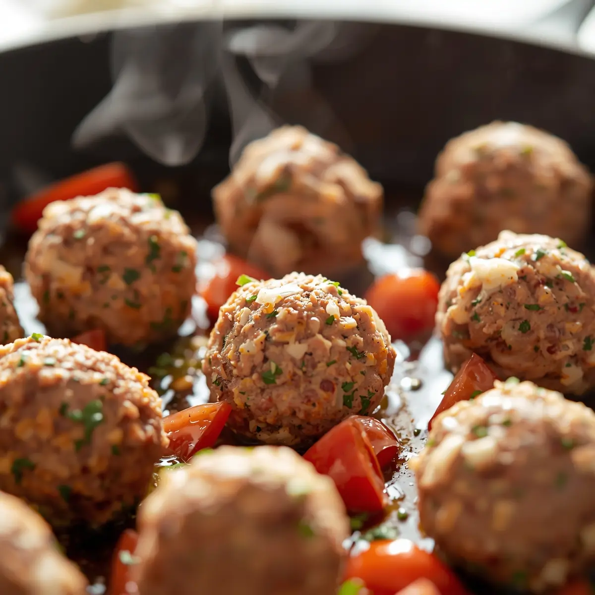 Cooking instructions for sheet pan turkey meatballs