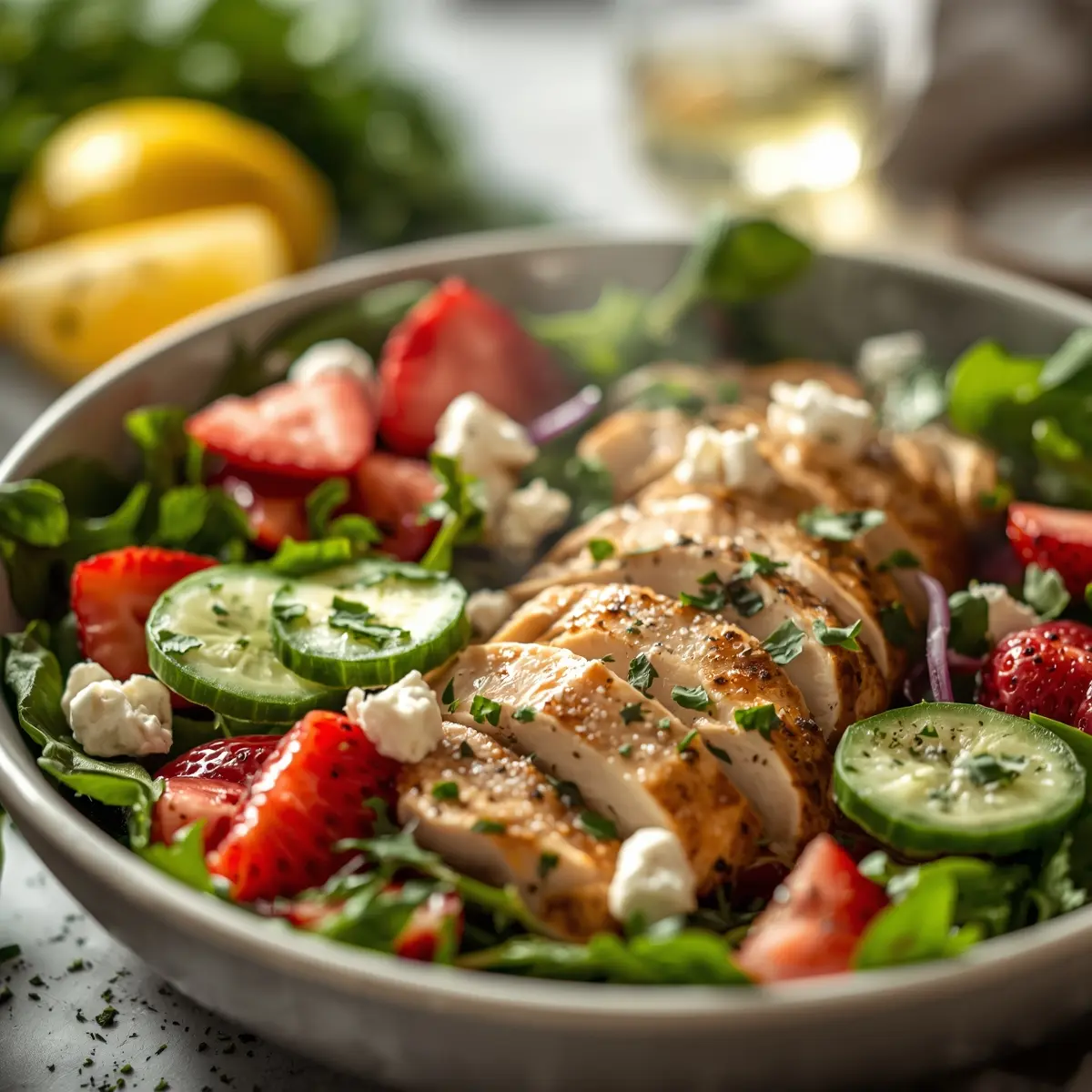 Cooking instructions for spring chicken salad