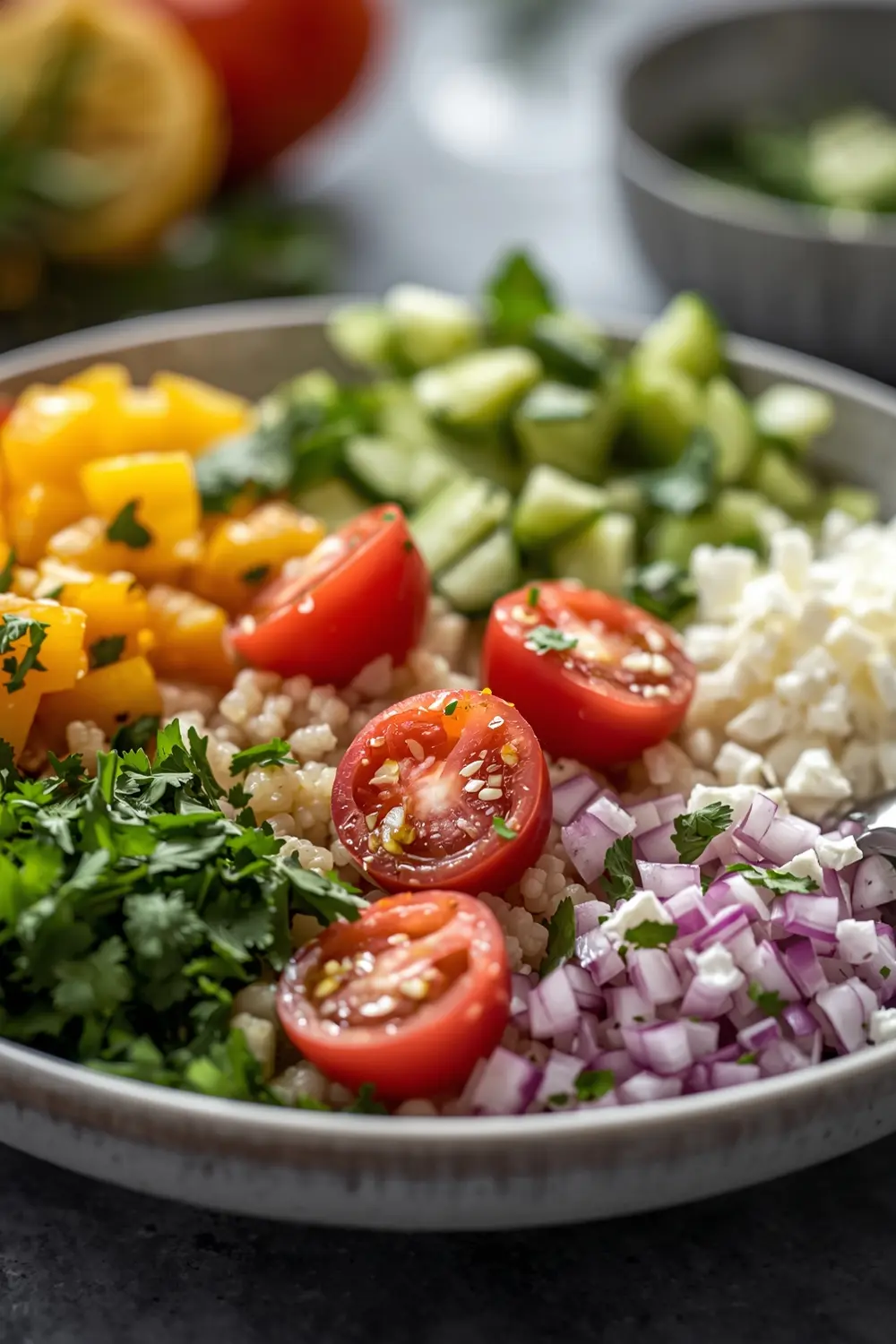 spring couscous salad
