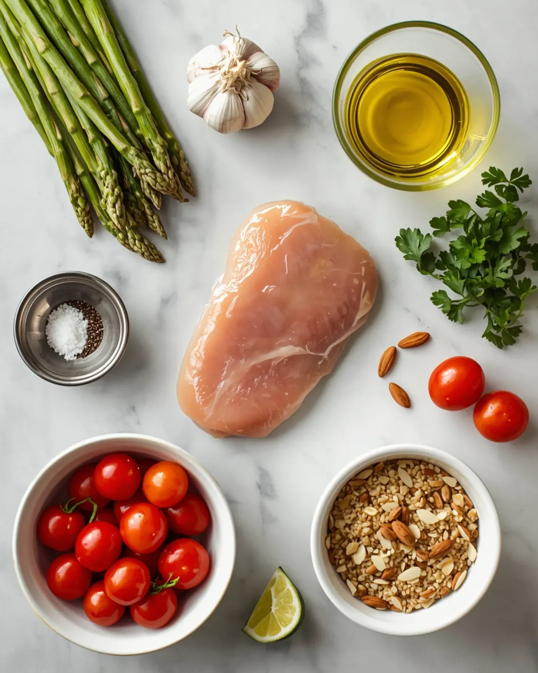 Ingredients for spring dinner ideas