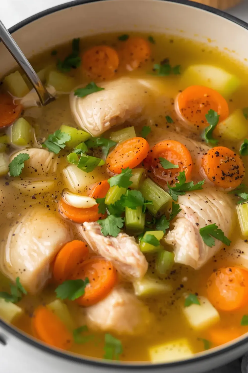 spring lemon chicken soup