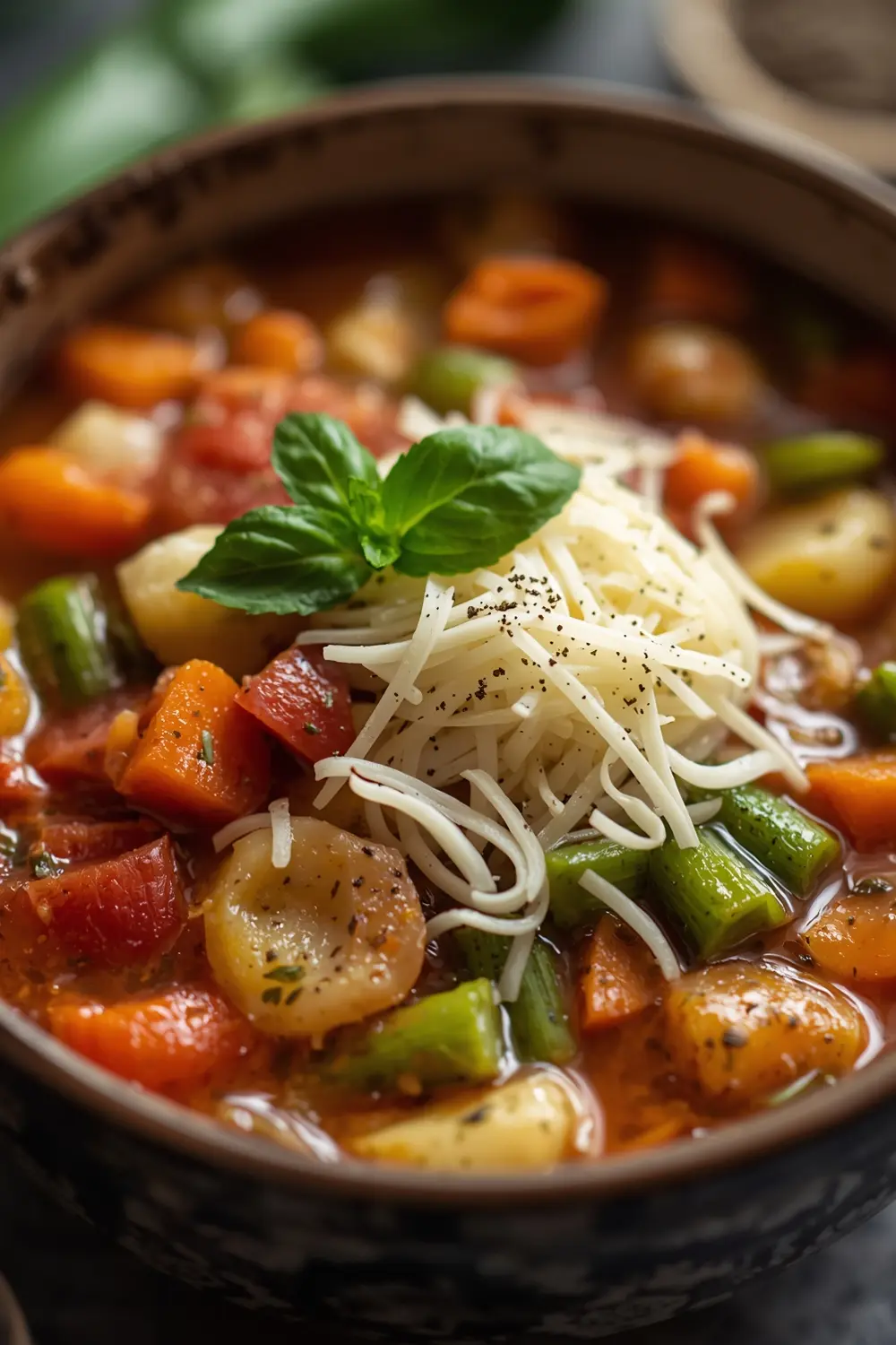 spring minestrone soup