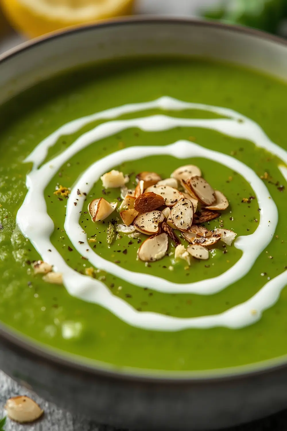 spring pea soup