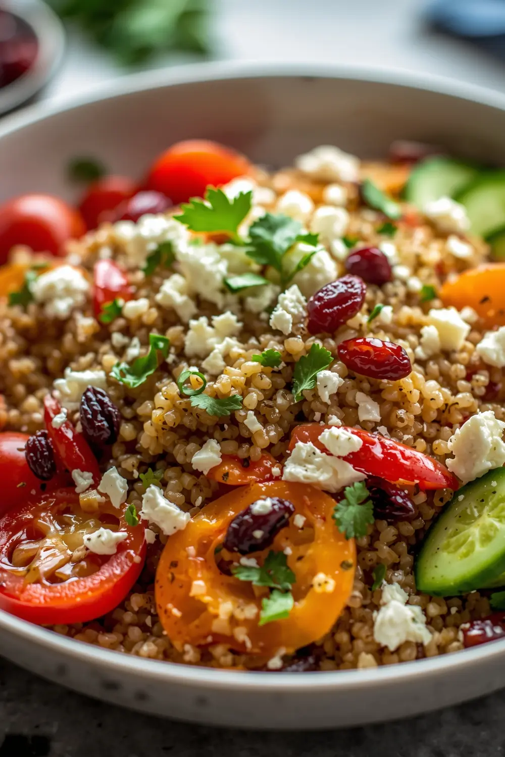 spring quinoa salad