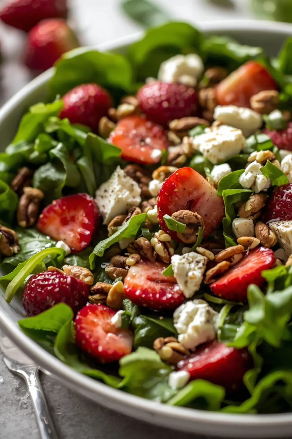 spring strawberry salad