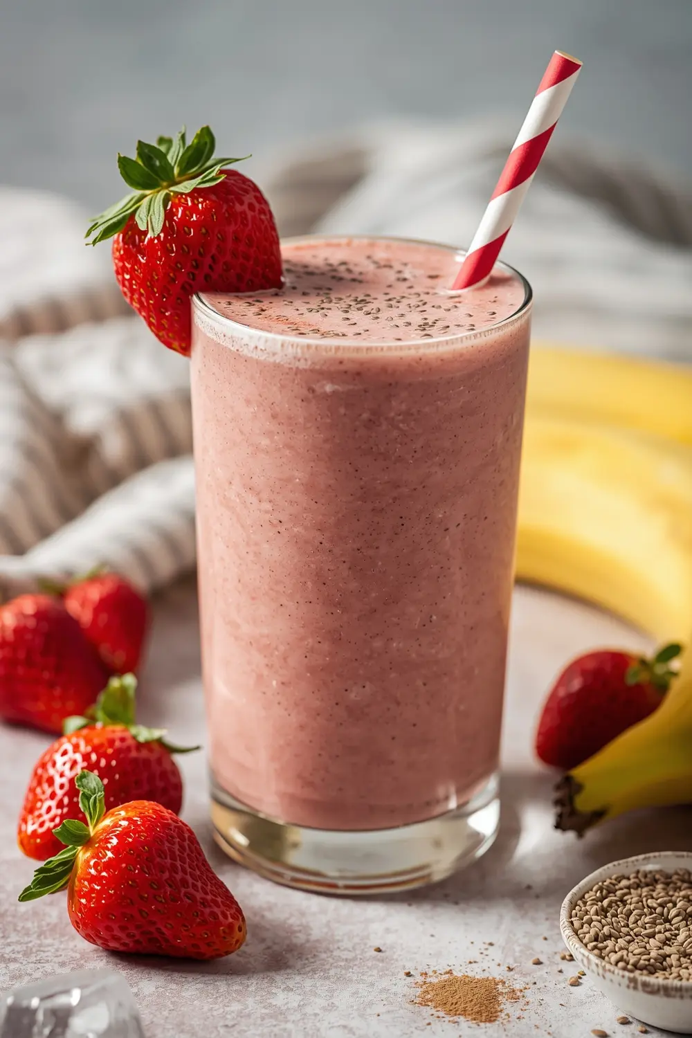 strawberry smoothie